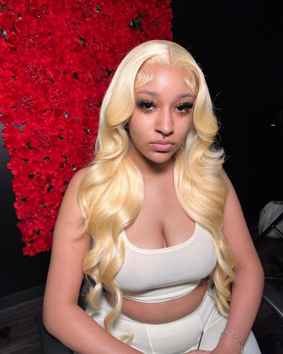 613 Blonde Body Wave Lace Front Wig - Parrucche in Capelli Umani 13X6 Body