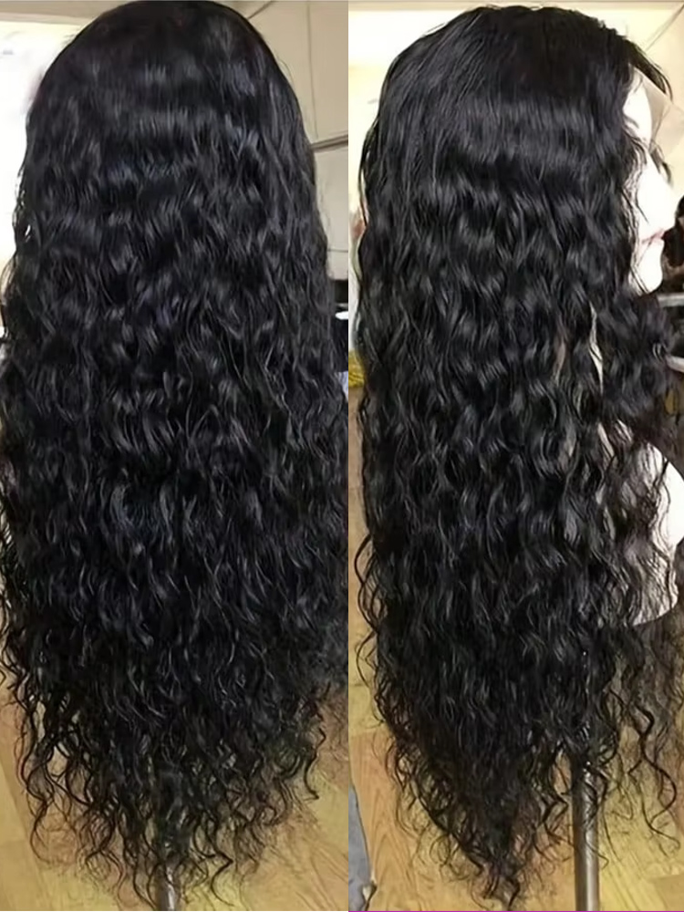 Water Wave Bulk Human Hair For Braiding - Parrucche in Capelli Umani con Chiusura
