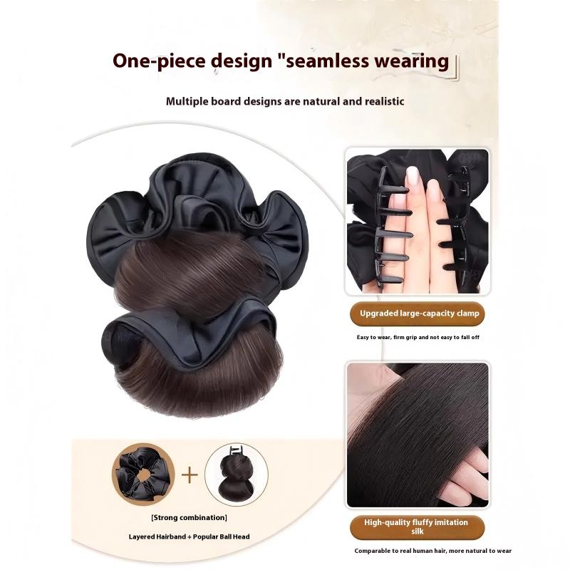Claw Clip Messy Bun Hair Piece - Chignon per capelli disordinati con artiglio