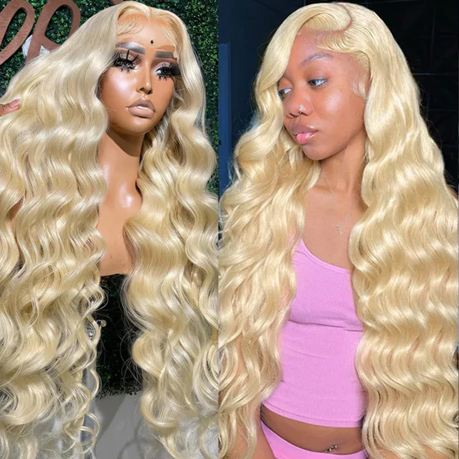 613 Blonde Body Wave Lace Front Wig - Parrucca Frontale in Pizzo HD 13x6,