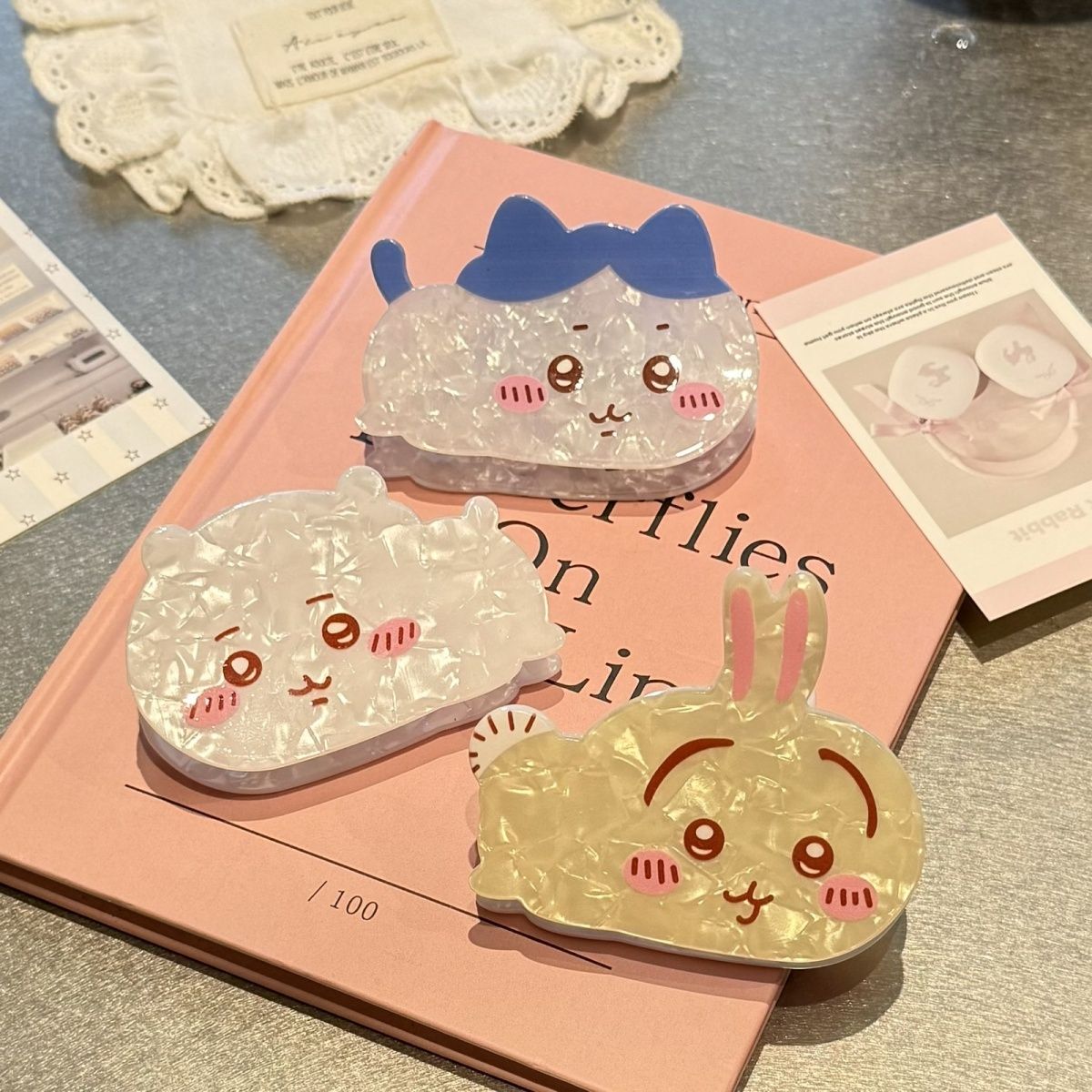 Hair Bundles - Chiikawa Usagi Hachiware Fermagli per Capelli