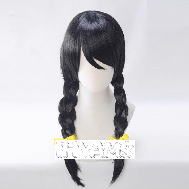 Synthetic Braided Wigs For Black Women - Bakemonogatari Hanekawa Tsubasa Parrucca Cosplay Trecce