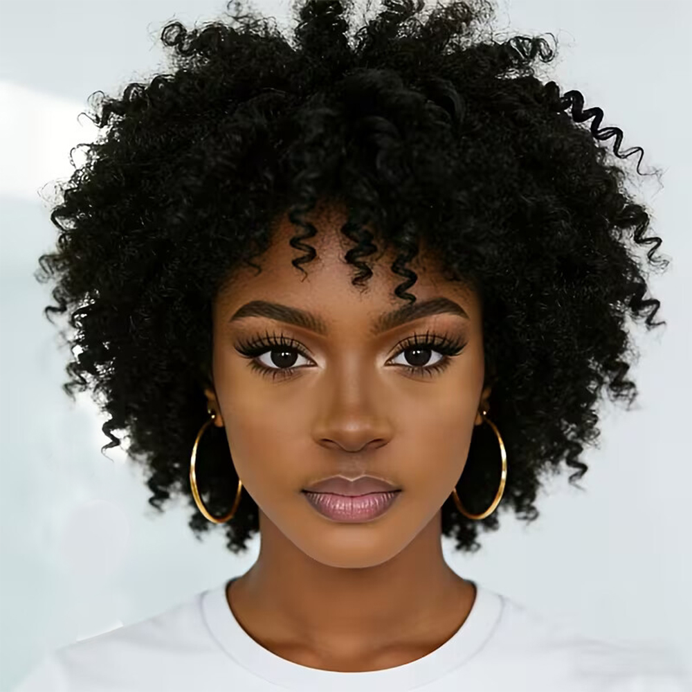 Short Pixie Cut Wig Human Hair Cheap - Parrucche Bob in Capelli Umani, Parrucche