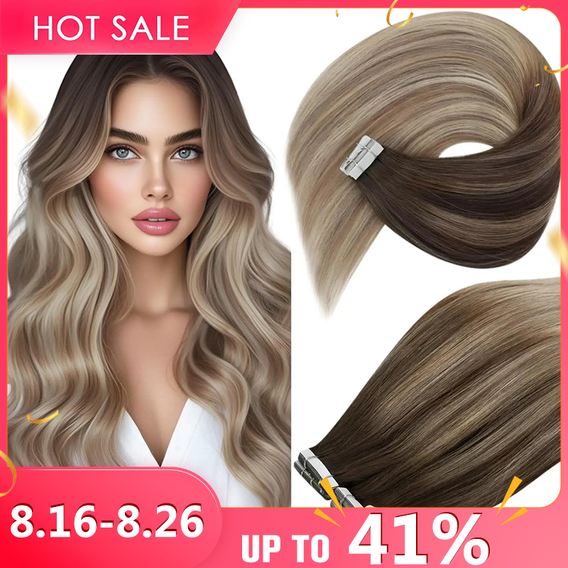 Invisible Tape In Extensions Real Hair - Extension per capelli VeSunny con nastro