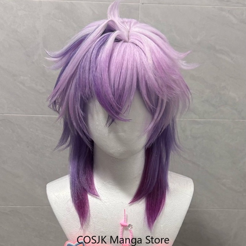 Synthetic Wigs - Parrucca Cosplay del Gioco Genshin Impact,