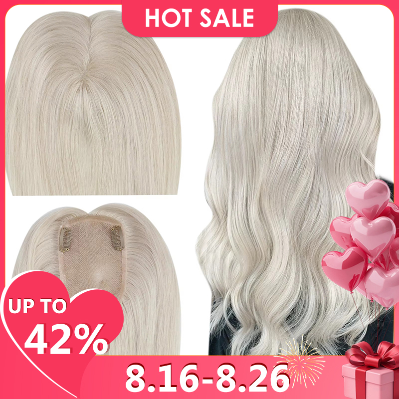 Invisible Tape In Extensions Real Hair - Ugeat Hair Topper Capelli umani naturali