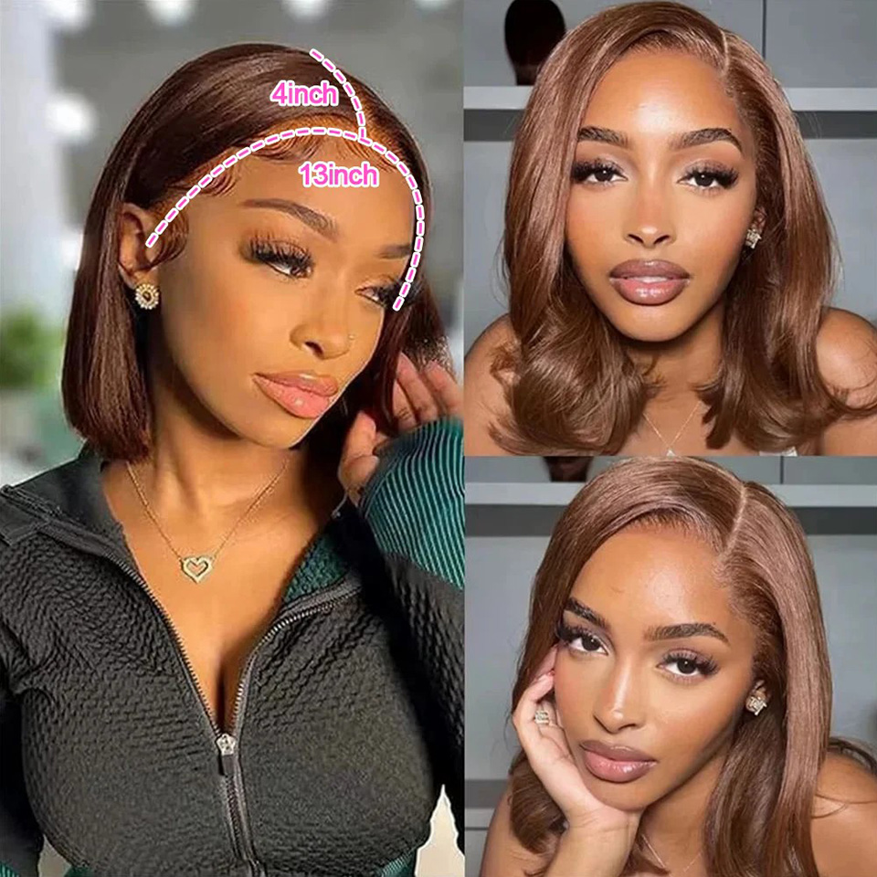 Parrucca Bob diritta color cio - Glueless Wear And Go Human Hair Wig recensione e prezzo