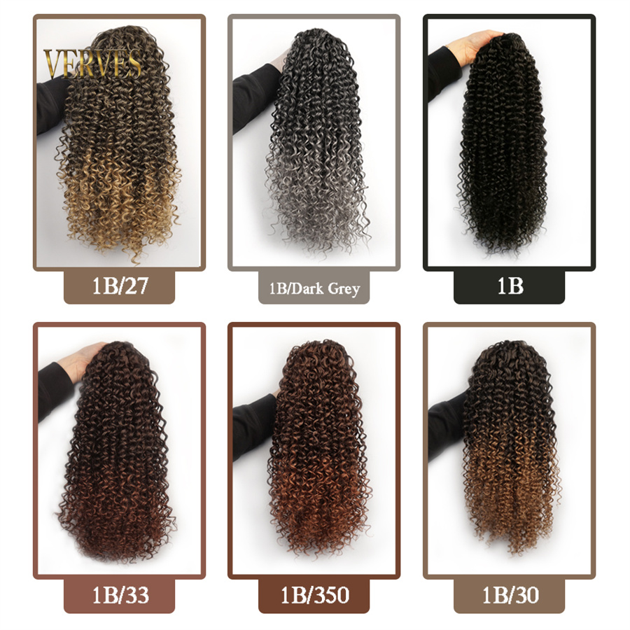 VERVES Coulisse sintetica Soff - Drawstring Afro Curly Puff Ponytail recensione e prezzo