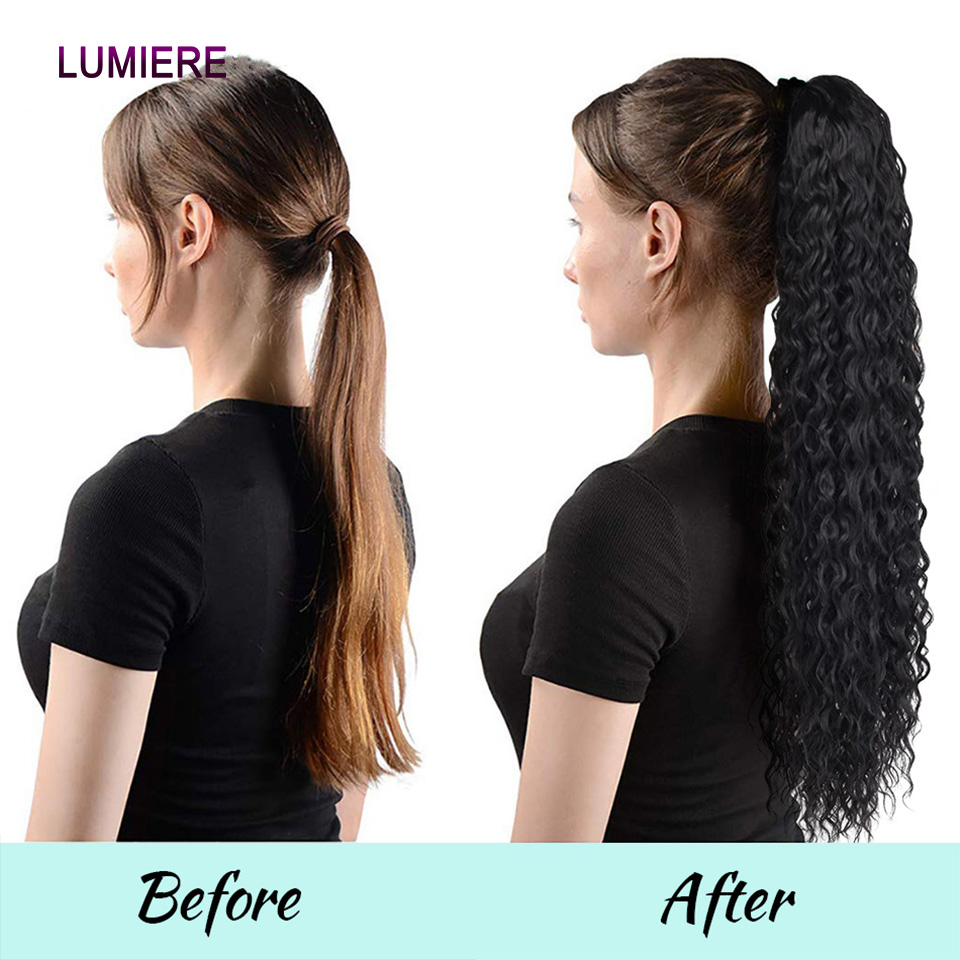 Afro crespo acqua profonda ond - Seamless Clip In Hair Extensions Human Hair recensione e prezzo
