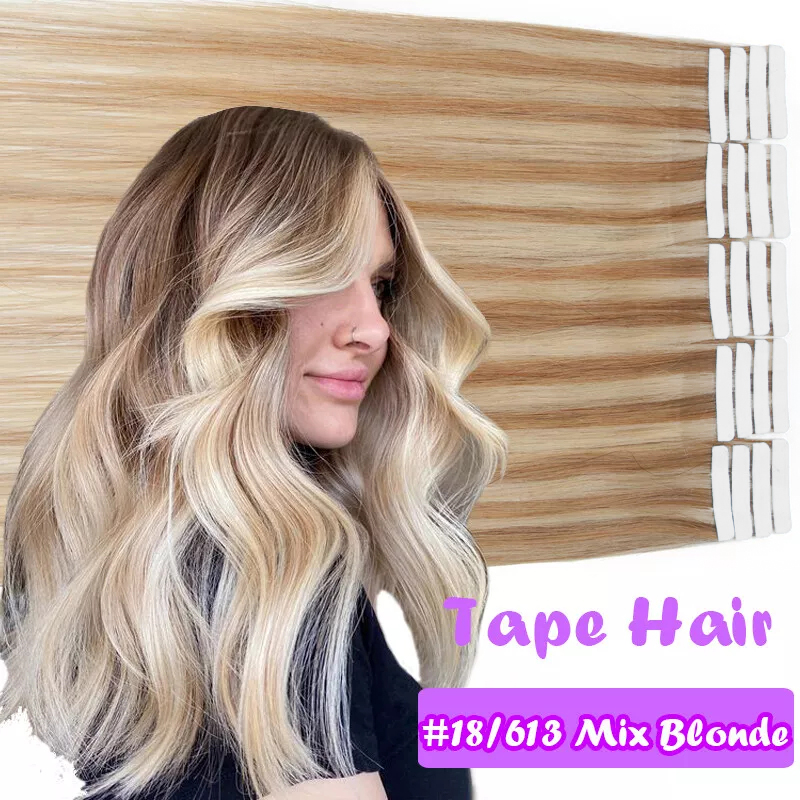 Nastro dritto per capelli uman - Invisible Tape In Extensions Real Hair recensione e prezzo