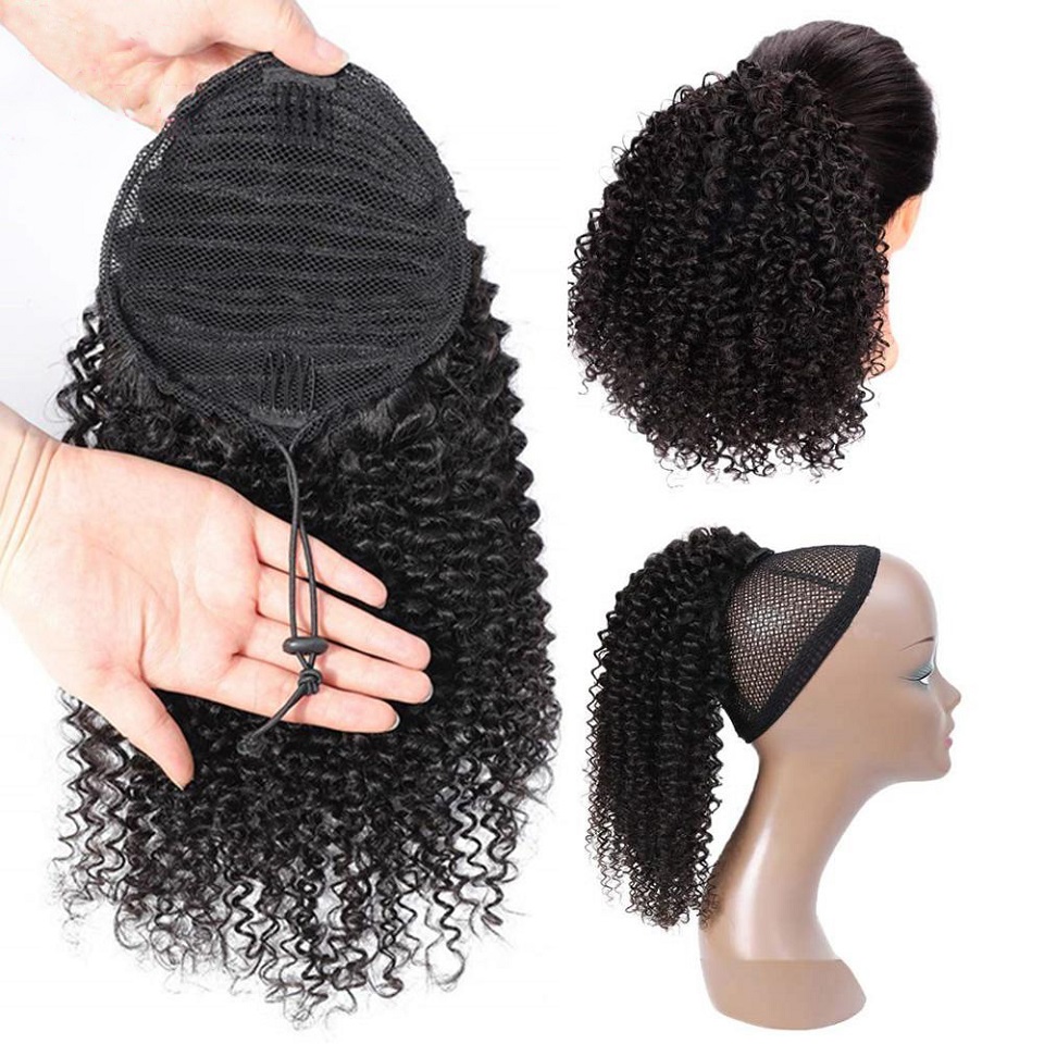 Coda di cavallo afro riccia co - Seamless Clip In Hair Extensions Human Hair recensione e prezzo