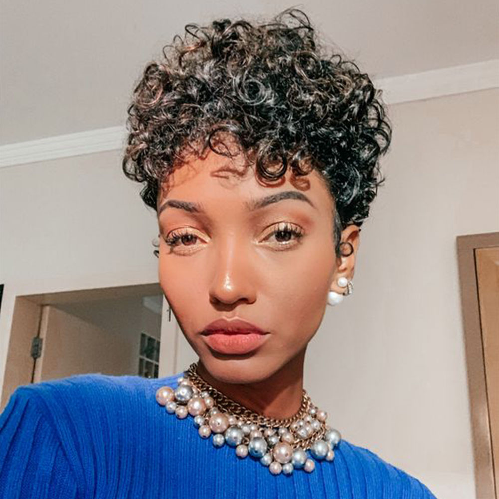 Parrucca corta con taglio pixi - Short Pixie Cut Wig Human Hair Cheap recensione e prezzo
