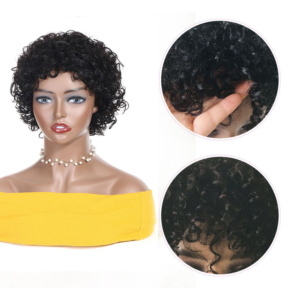 Parrucca corta con taglio pixi - Short Pixie Cut Wig Human Hair Cheap recensione e prezzo