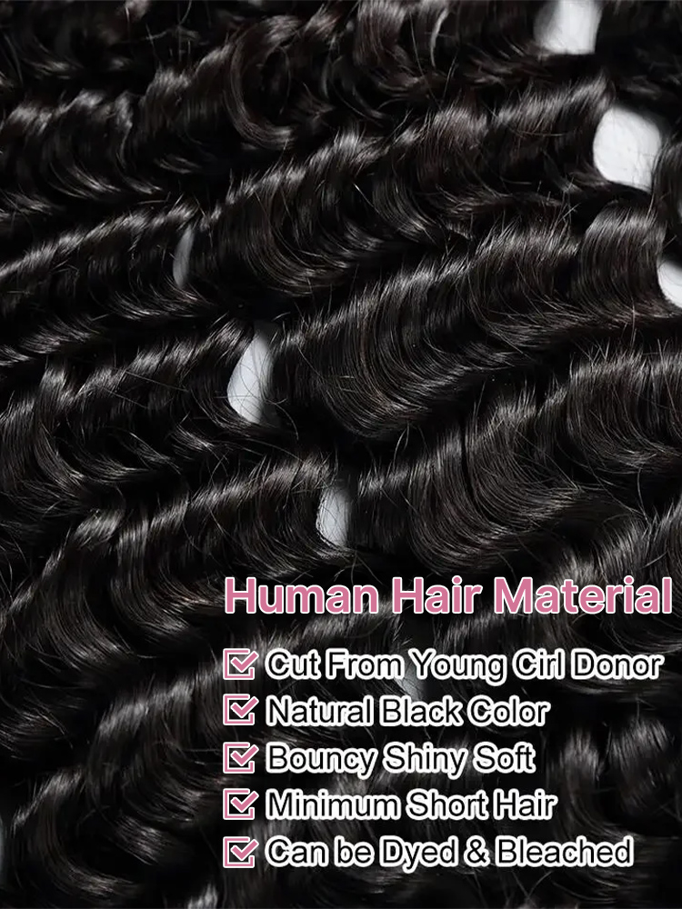 Parrucche in Capelli Umani con - Water Wave Bulk Human Hair For Braiding recensione e prezzo