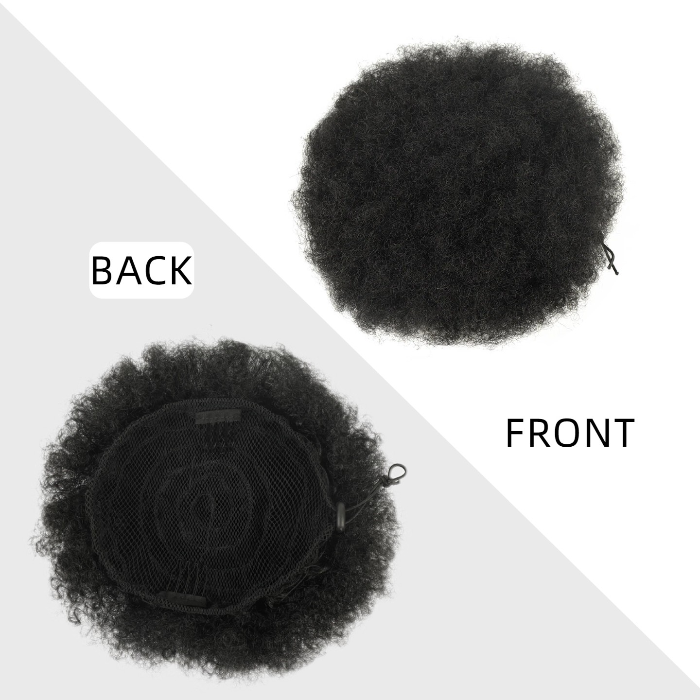 Extension per Coda di Cavallo  - Drawstring Afro Curly Puff Ponytail recensione e prezzo