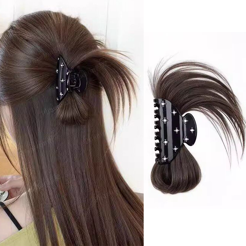 Chignon Sintetico Effetto Natu - Claw Clip Messy Bun Hair Piece recensione e prezzo