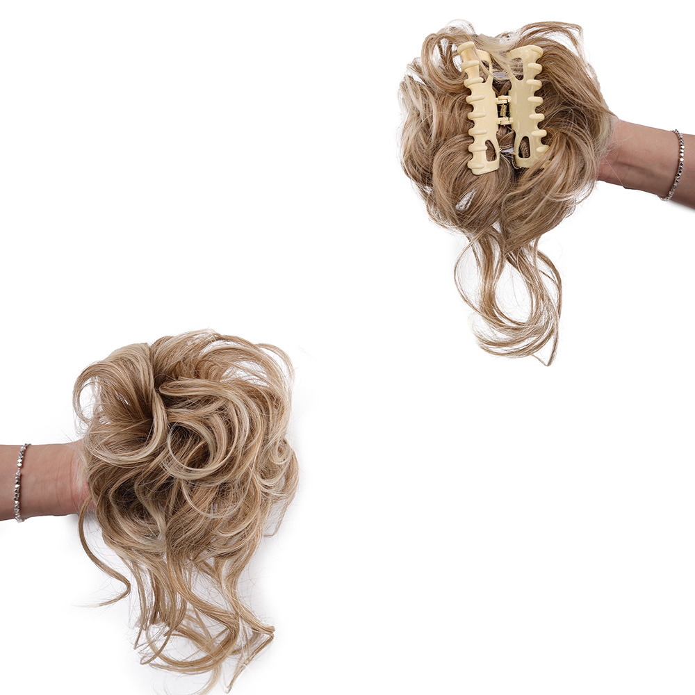 Pezzo di capelli sintetici per - Claw Clip Messy Bun Hair Piece recensione e prezzo