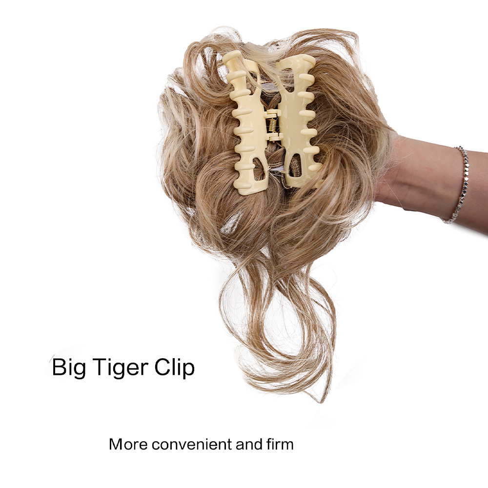 Pezzo di capelli sintetici per - Claw Clip Messy Bun Hair Piece recensione e prezzo