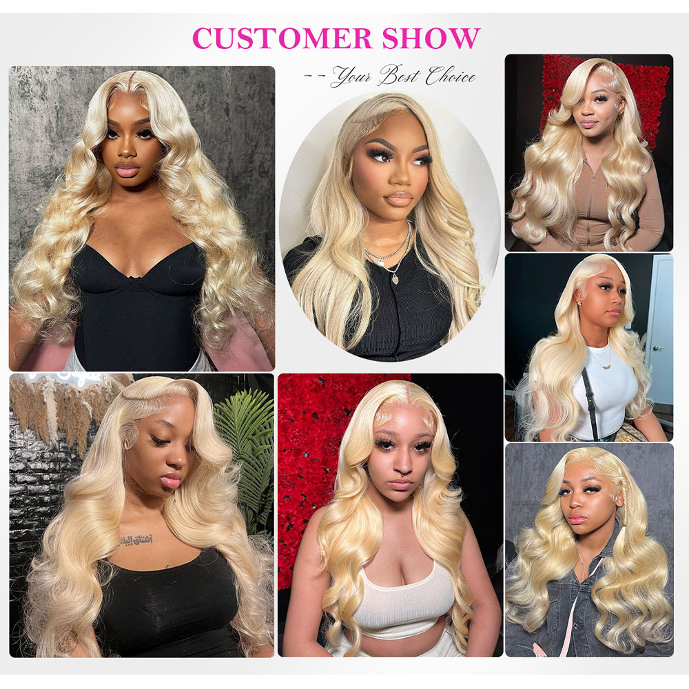 Parrucca in Capelli Umani Bion - 613 Blonde Body Wave Lace Front Wig recensione e prezzo