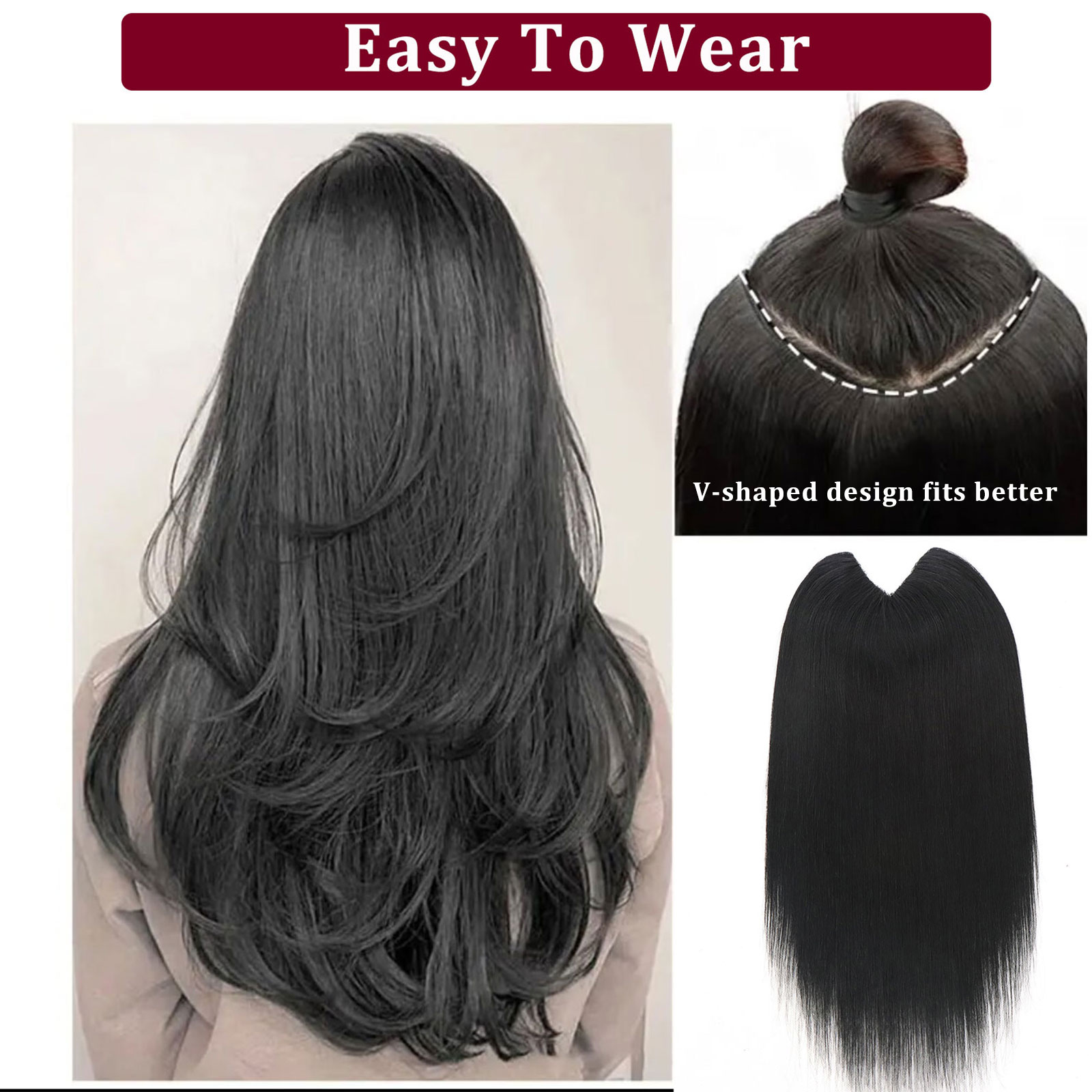 Extension di capelli umani a c - Seamless Clip In Hair Extensions Human Hair recensione e prezzo