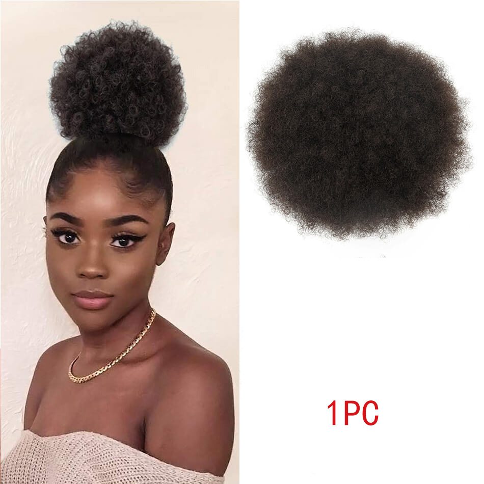 Afro Puff Coulisse Coda di cav - Drawstring Afro Curly Puff Ponytail recensione e prezzo