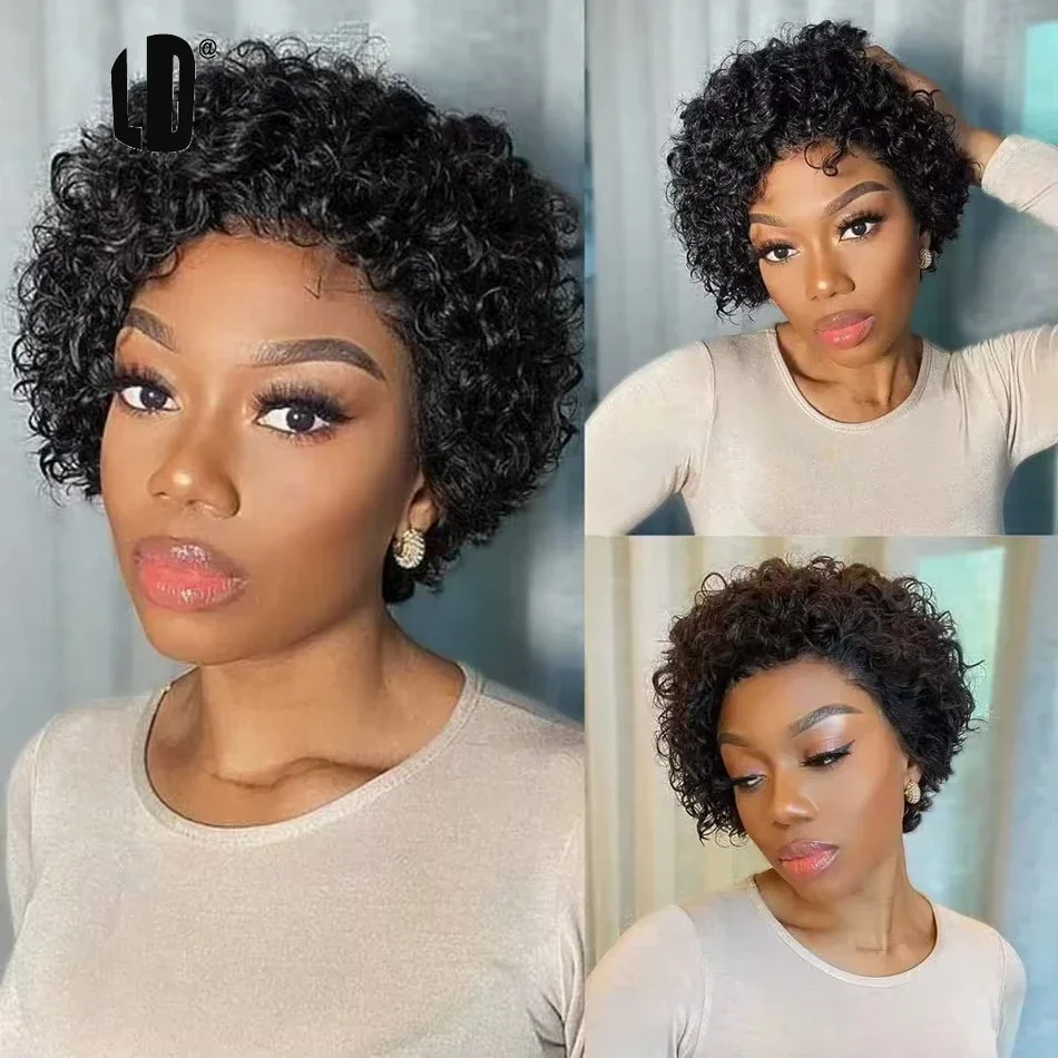 Parrucca Pixie Cut 99J, Parruc - Short Pixie Cut Wig Human Hair Cheap recensione e prezzo
