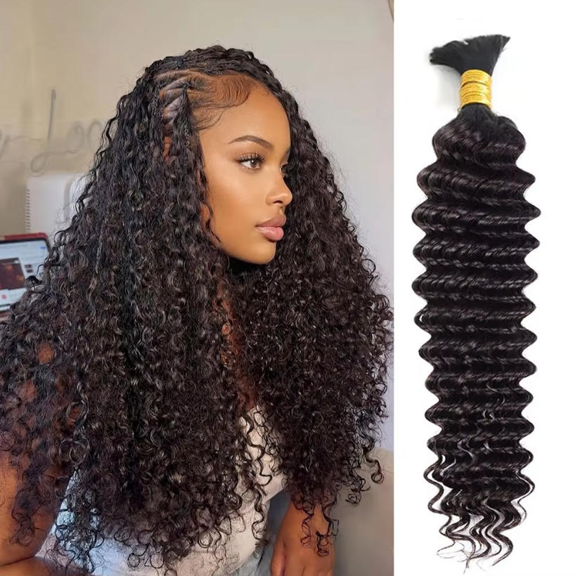 Capelli Umani Sciolti in Bulk, - Water Wave Bulk Human Hair For Braiding recensione e prezzo