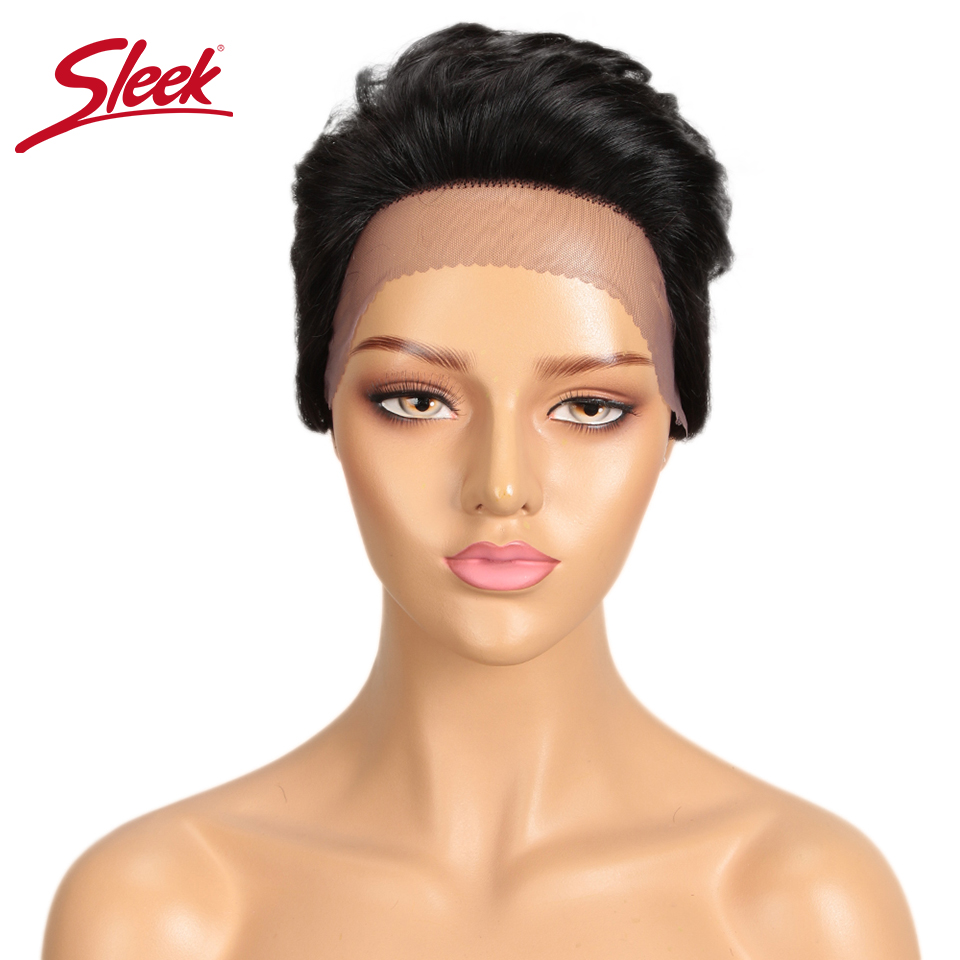 Eleganti parrucche corte per c - Short Pixie Cut Wig Human Hair Cheap recensione e prezzo