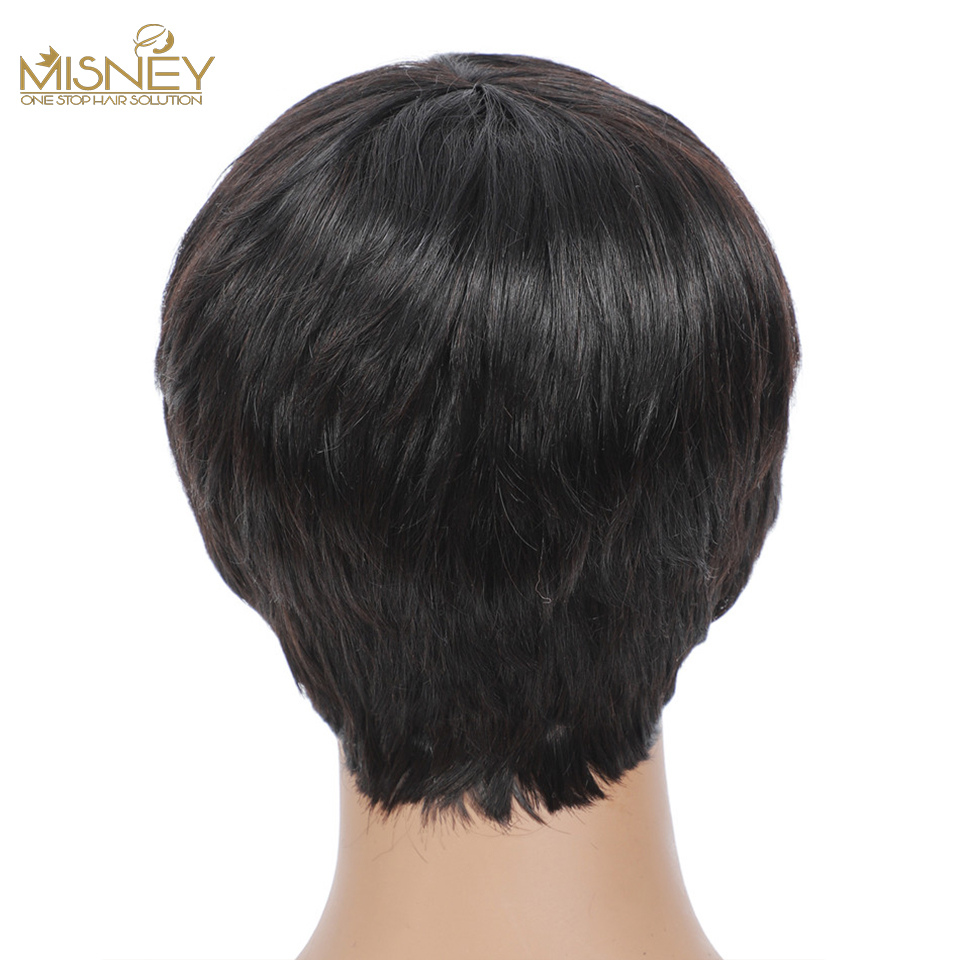 Parrucche corte per capelli um - Short Pixie Cut Wig Human Hair Cheap recensione e prezzo