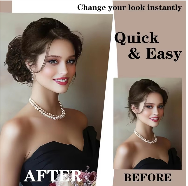 Extension per chignon con clip - Claw Clip Messy Bun Hair Piece recensione e prezzo