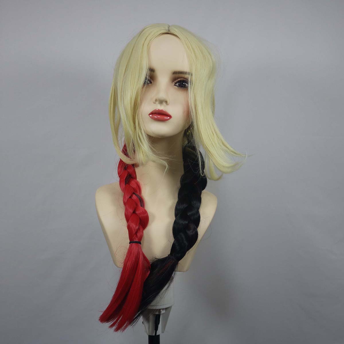 Parrucca da Cosplay Quinn per  - Synthetic Braided Wigs For Black Women recensione e prezzo