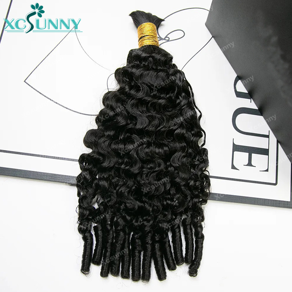 Treccine Boho Ricci Effetto Ac - Water Wave Bulk Human Hair For Braiding recensione e prezzo