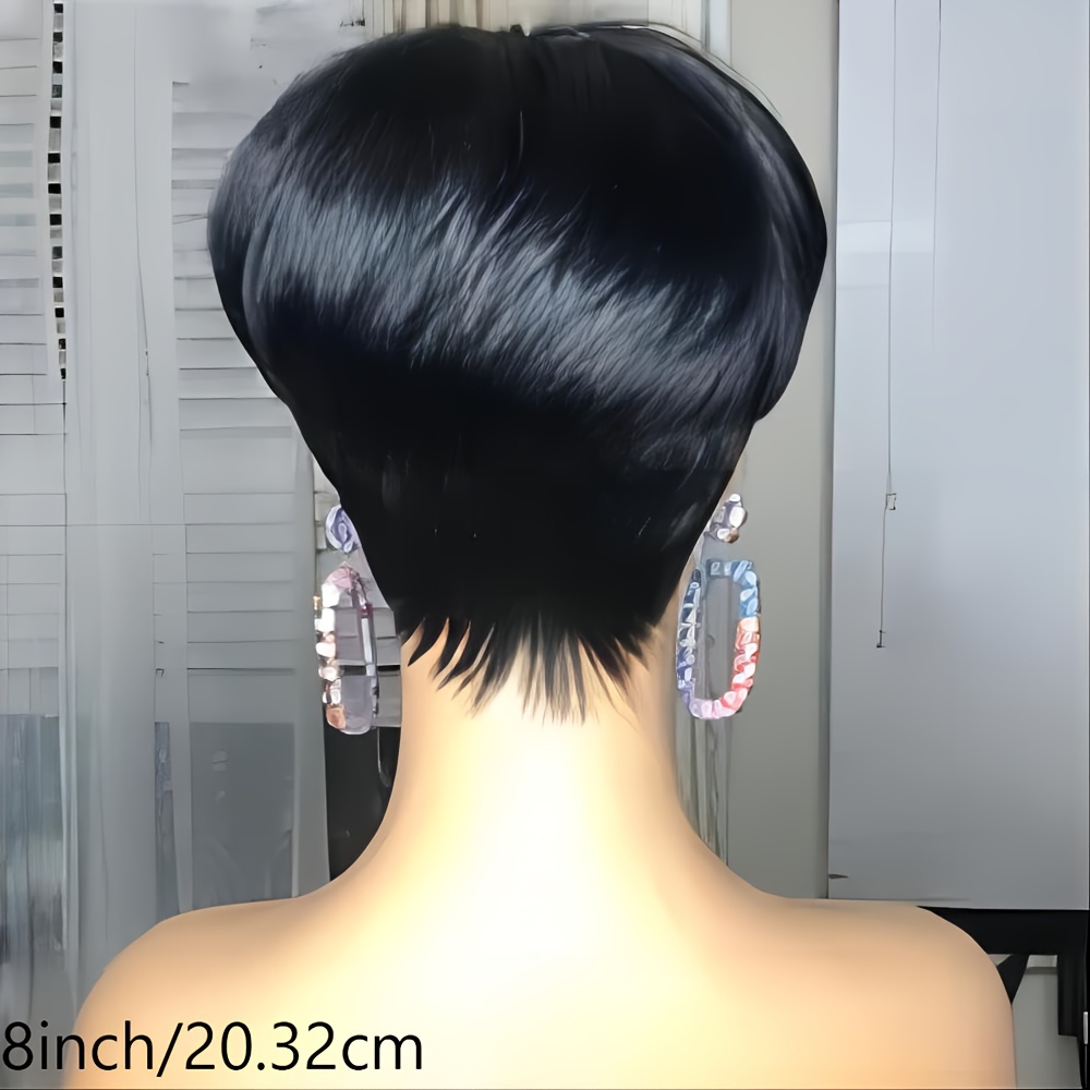 Parrucca corta Pixie Parrucca  - Short Pixie Cut Wig Human Hair Cheap recensione e prezzo