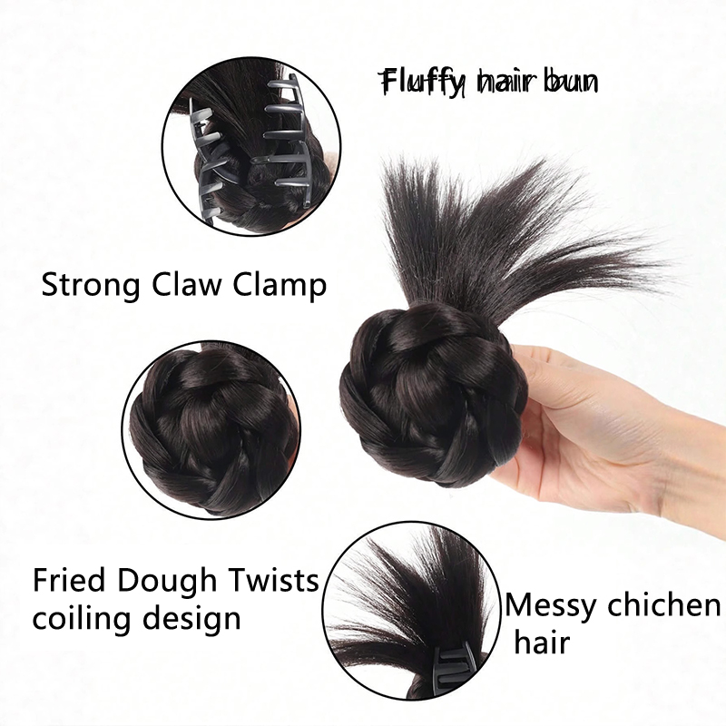 Chignon voluminoso e disordina - Claw Clip Messy Bun Hair Piece recensione e prezzo