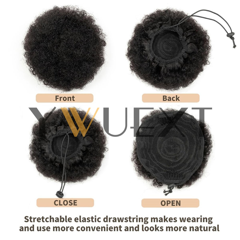 Coda di cavallo afro con couli - Drawstring Afro Curly Puff Ponytail recensione e prezzo
