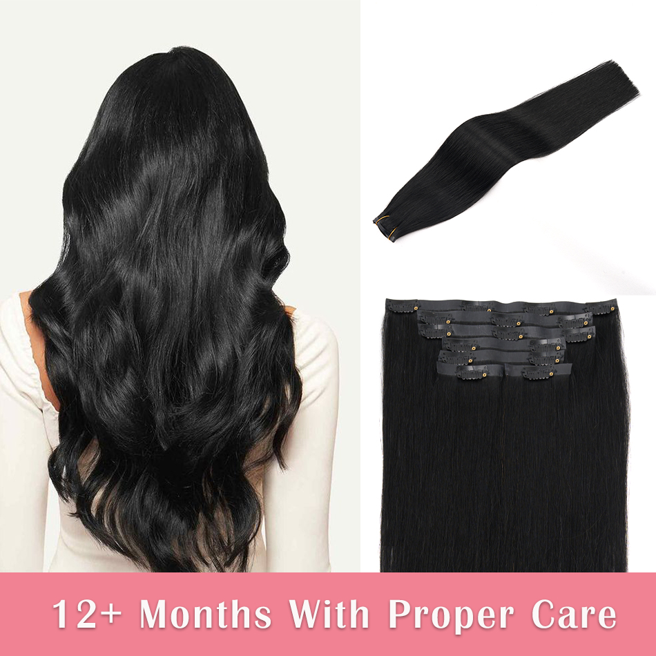 Extensioni per capelli a clip  - Seamless Clip In Hair Extensions Human Hair recensione e prezzo