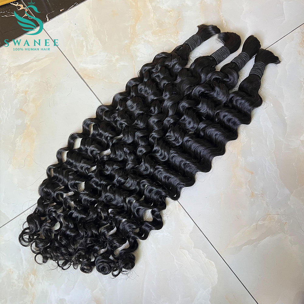 Capelli Umani 100% Naturali On - Water Wave Bulk Human Hair For Braiding recensione e prezzo
