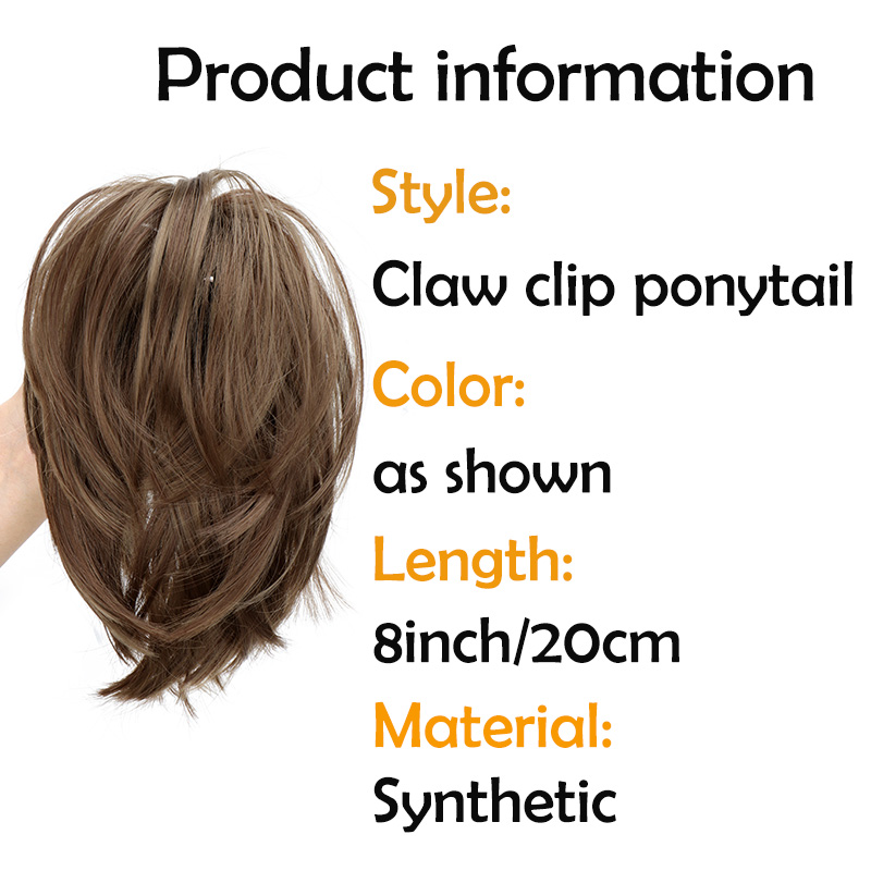 WIGSIN Scrunchies per capelli  - Claw Clip Messy Bun Hair Piece recensione e prezzo