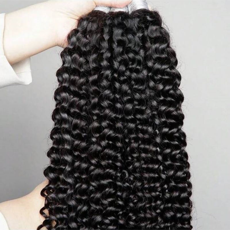 2 pacchi onda d'acqua estensio - Water Wave Bulk Human Hair For Braiding recensione e prezzo