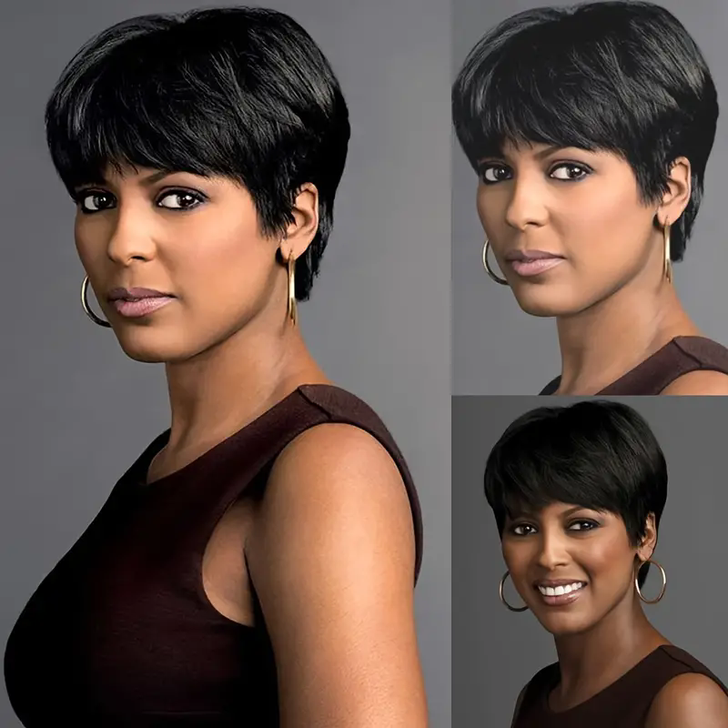 Parrucca corta taglio pixie in - Short Pixie Cut Wig Human Hair Cheap recensione e prezzo