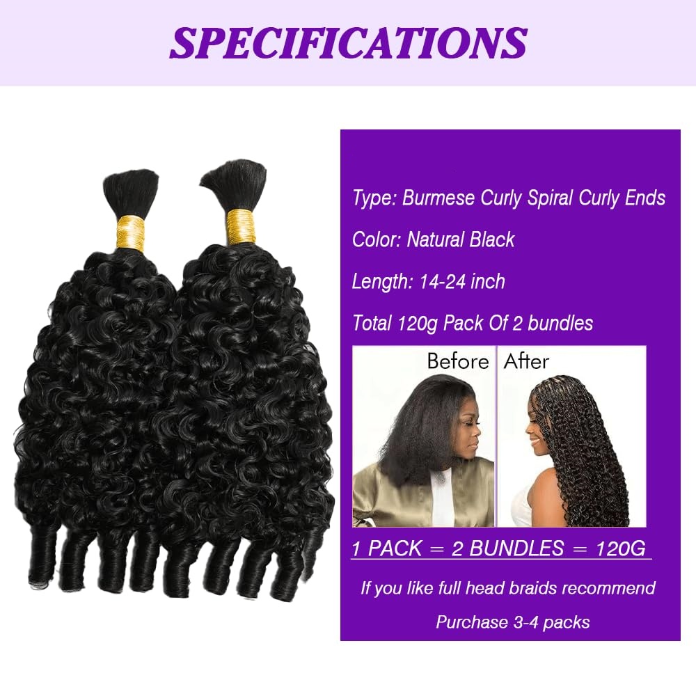 Capelli Umani 12A per Trecce B - Water Wave Bulk Human Hair For Braiding recensione e prezzo