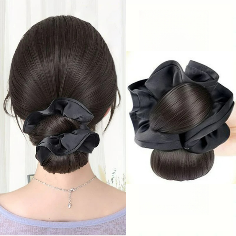 Nuovo Chignon Sintetico in Ras - Claw Clip Messy Bun Hair Piece recensione e prezzo