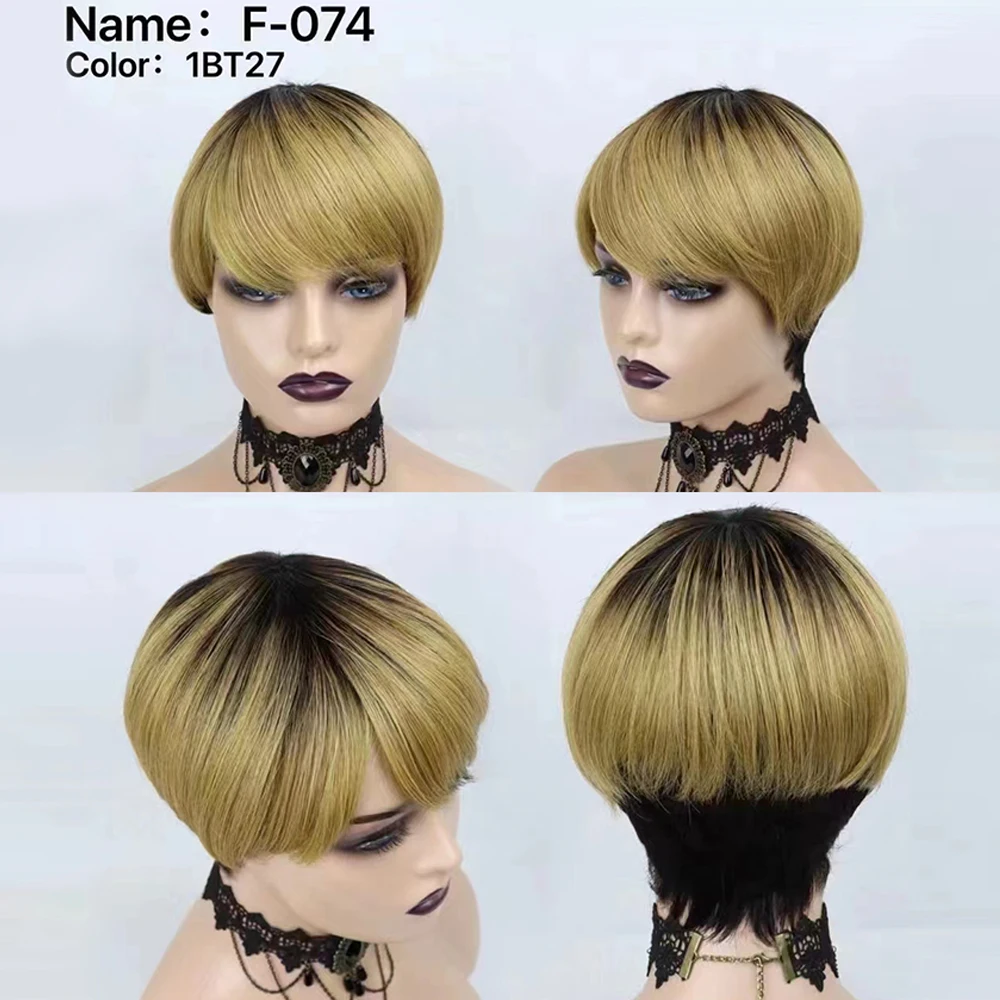 Parrucca per capelli corti Rem - Short Pixie Cut Wig Human Hair Cheap recensione e prezzo