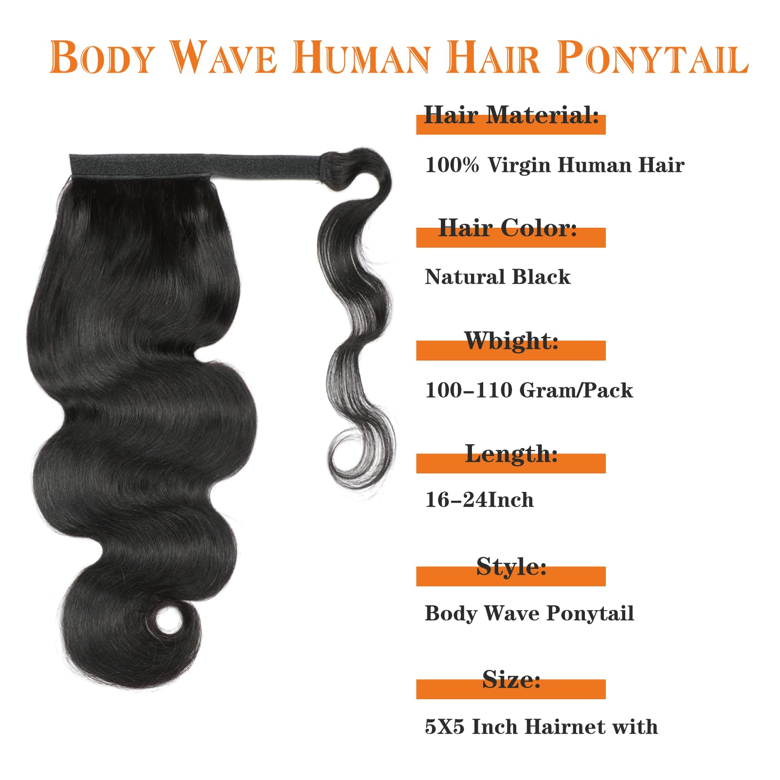 Extension Coda di Cavallo Body - Seamless Clip In Hair Extensions Human Hair recensione e prezzo