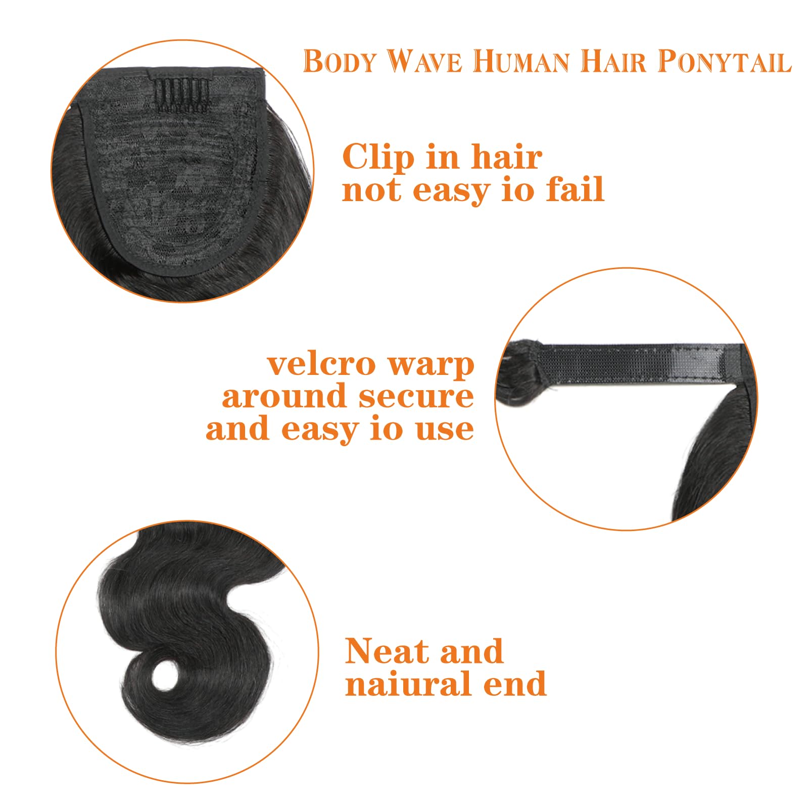 Extension Coda di Cavallo Body - Seamless Clip In Hair Extensions Human Hair recensione e prezzo