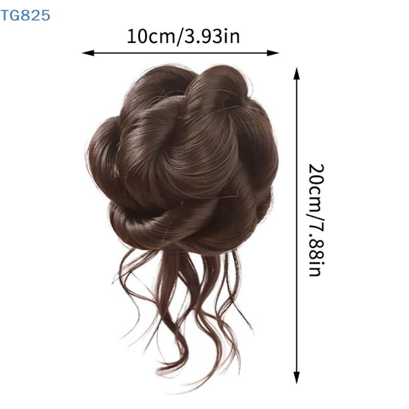 Nuovo Chignon Sintetico a Coda - Claw Clip Messy Bun Hair Piece recensione e prezzo