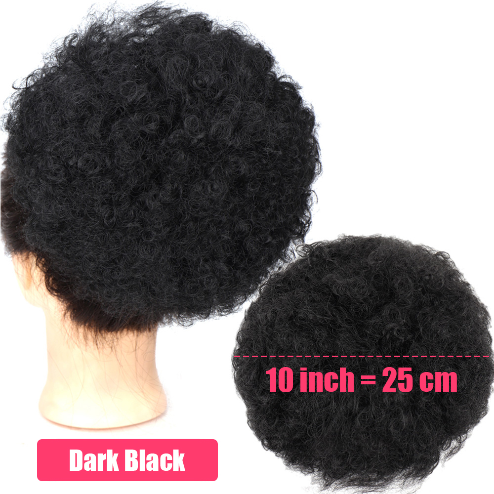 Estensioni sintetiche della co - Drawstring Afro Curly Puff Ponytail recensione e prezzo