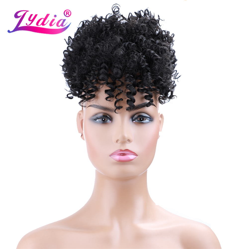 Lydia Coulisse Sintetica Alta  - Drawstring Afro Curly Puff Ponytail recensione e prezzo