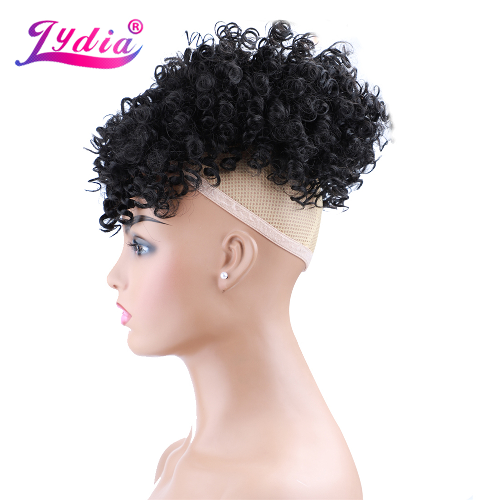 Lydia Coulisse Sintetica Alta  - Drawstring Afro Curly Puff Ponytail recensione e prezzo