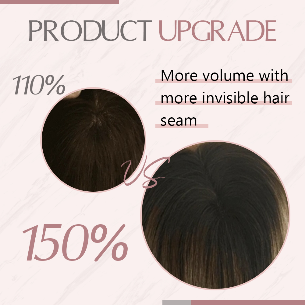 Ugeat Hair Topper Capelli uman - Invisible Tape In Extensions Real Hair recensione e prezzo